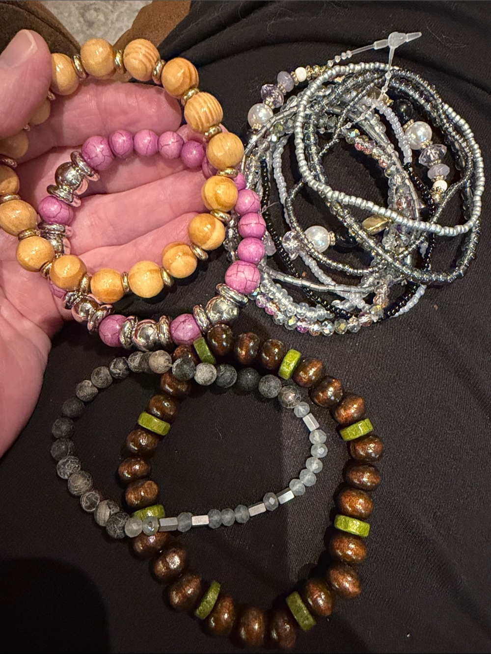 Huge Set of Stretch Bracelets